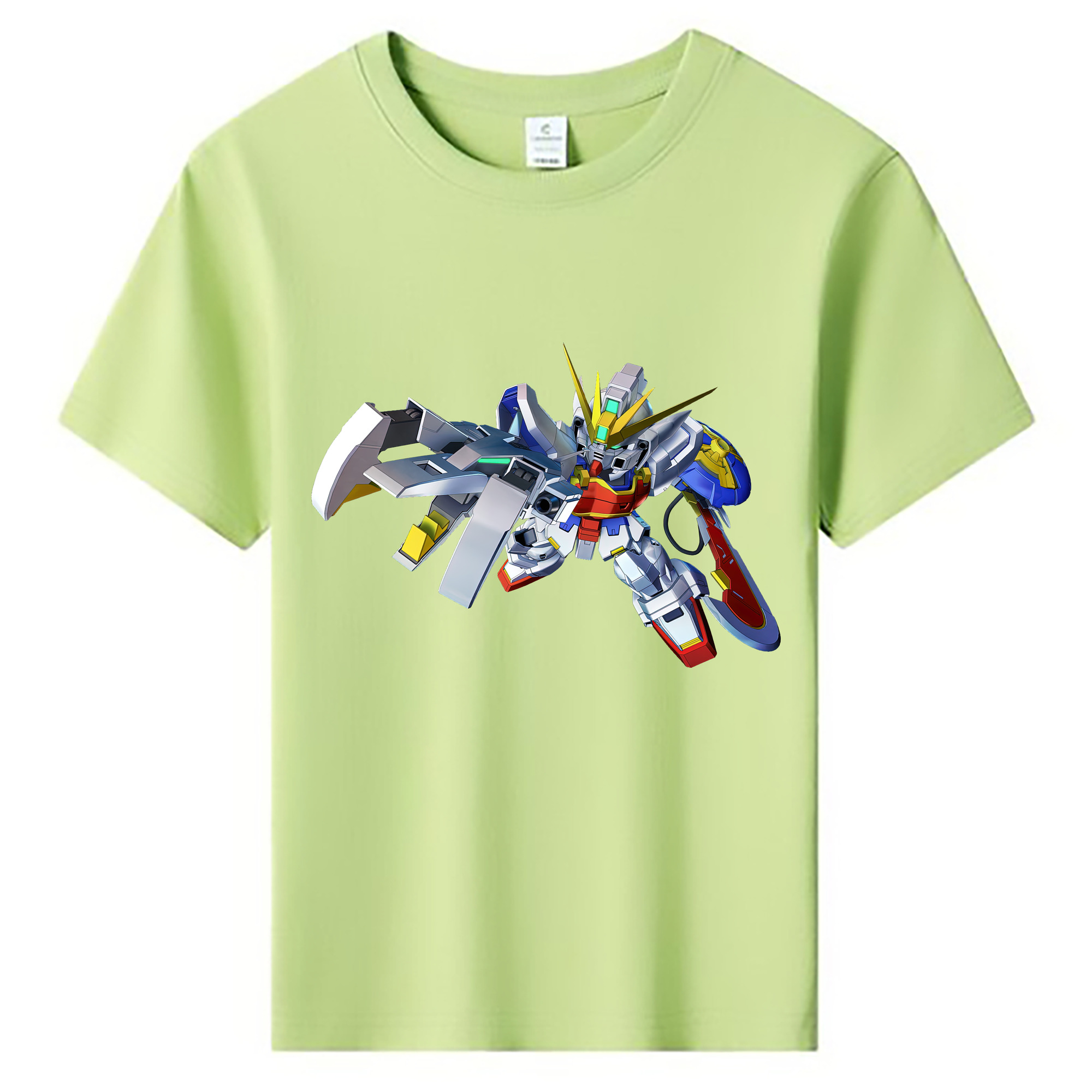 （画像用） 機動戦士ガンダム Mobile Suit Gundam 綿100％キッズTシャツ（フロントプリント）